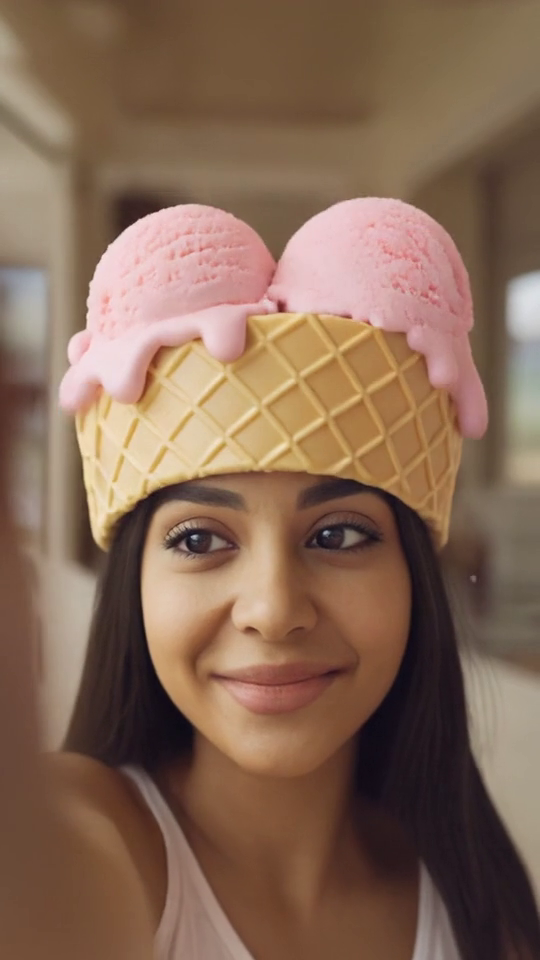 Scoops & Shells – Beach Ice Cream AR Face Filter