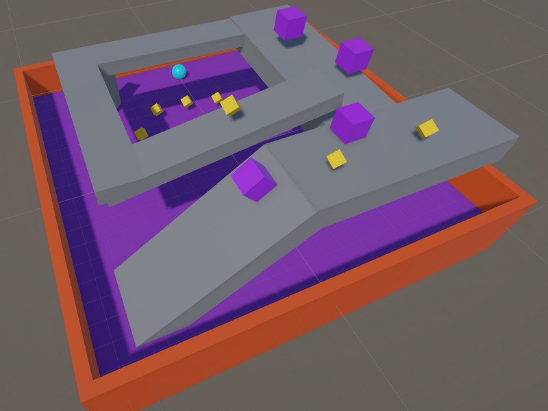 3D ROLL A BALL WEBGAME