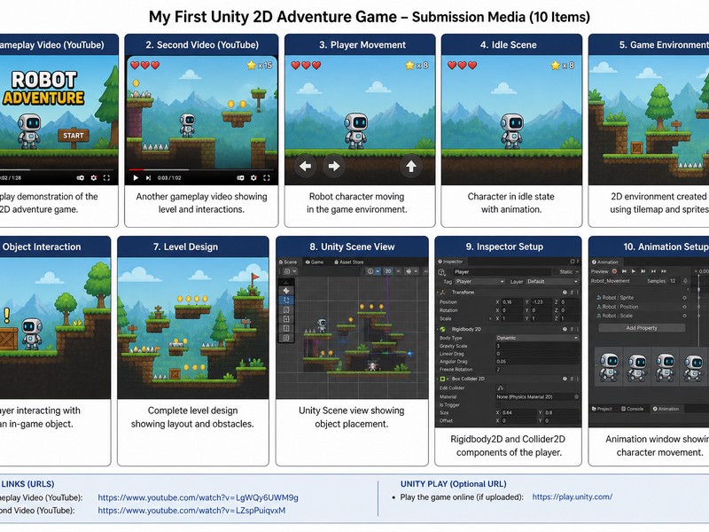 My First Unity 2D Adventure Game