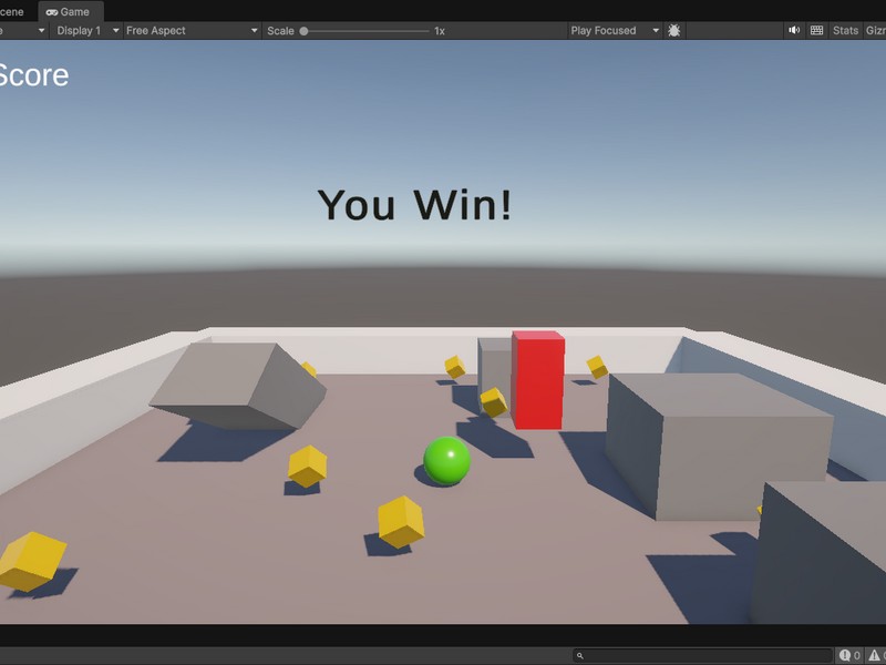 Roll-A-Ball 3D Gameplay