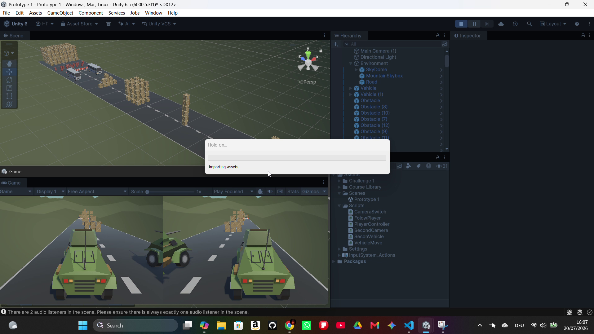 Local multiplayer - Prototype