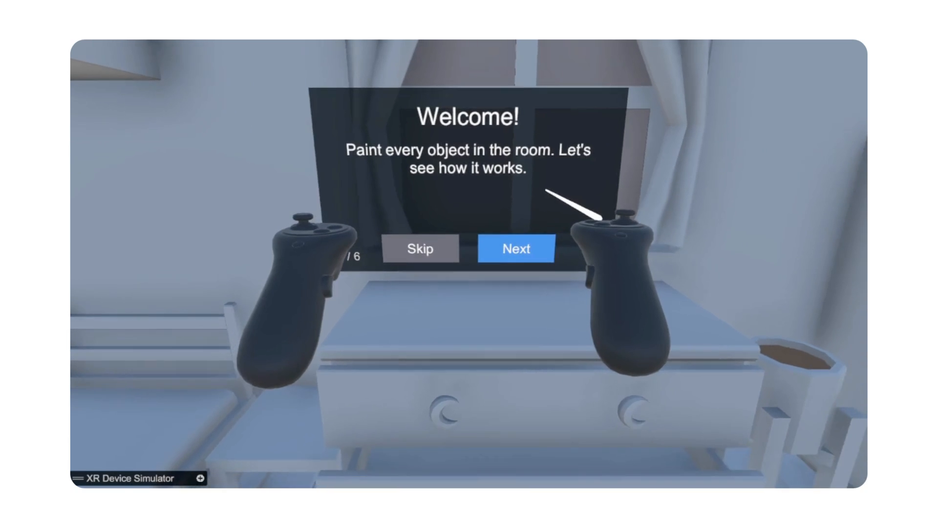 Color Room VR – Paint Your Room in Virtual Reality