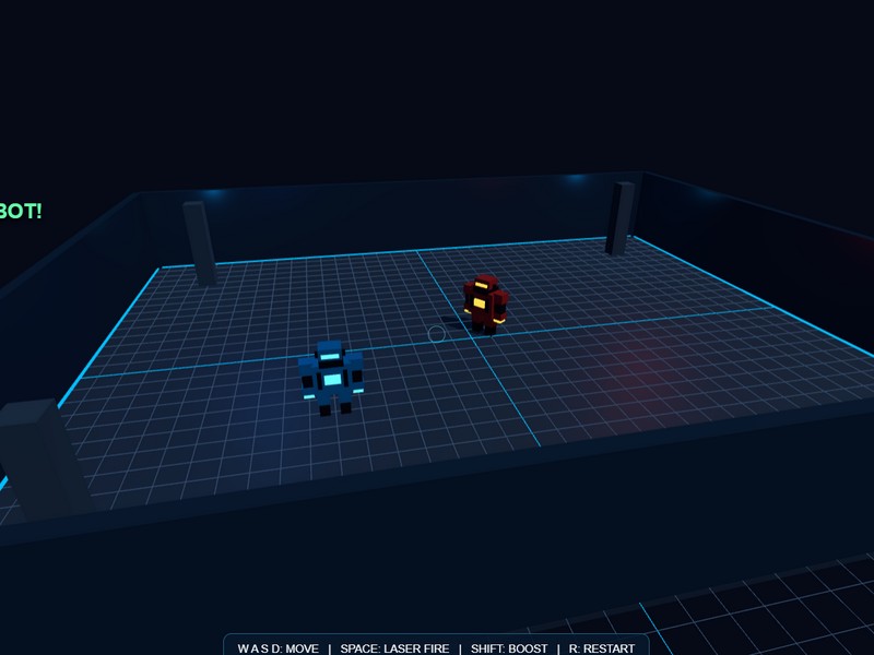 RoboWar 3D – Interactive Robot Combat Game